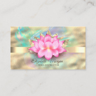 Professionelle holografische Tinte, Gold, Lotus Visitenkarte