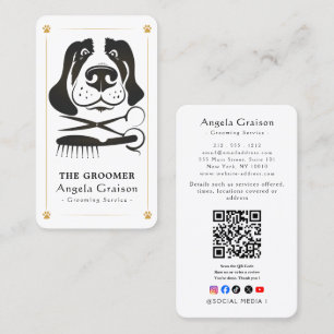 Professionelle Hundetrainer-Visitenkarte Visitenkarte