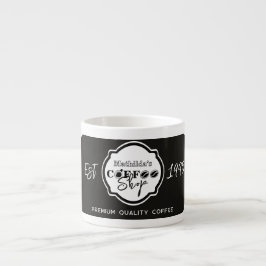 Professionelle Kaffeespezialitäten Bar Personalisi Espressotasse