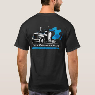 Professionelle LKW-Transportfirma Reparatur T-Shirt