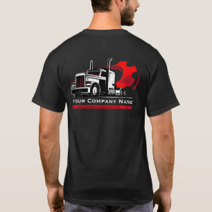 Professionelle LKW-Transportfirma Reparatur T-Shirt