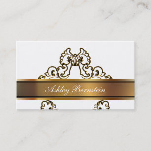 Professionelle Monogramm Visitenkarte
