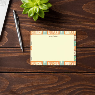 Professionelle Pflegekraft•Benutzerdefiniert Post-it Klebezettel