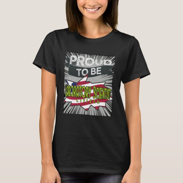 Professionelle professionelle Laborärztin T-Shirt (Vorderseite)