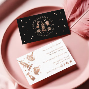 Professionelle Reinigungsmittel und -geräte für Ha Visitenkarte