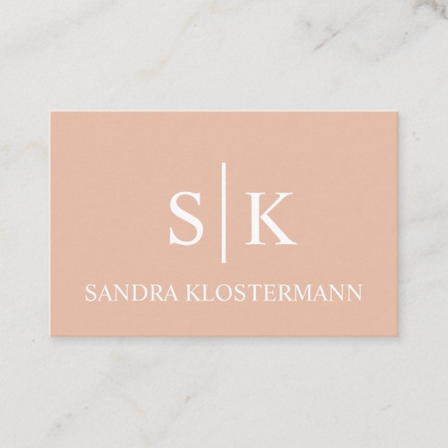 Professionelle Roase Visitenberg - Visitenkarte (Vorderseite)