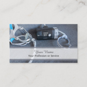 Professionelle Schlafapnoe-CPAP-Visitenkarte Visitenkarte