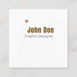 Professionelle Visitenkarte für Grafikdesigner