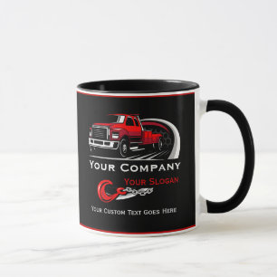 Professioneller Abschleppdienst, Abschleppservice Tasse