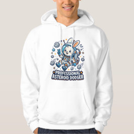 Professioneller Asteroiden-Ausweich-Hase Hoodie