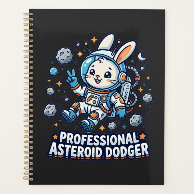 Professioneller Asteroiden-Ausweich-Hase Planer (Vorderseite)