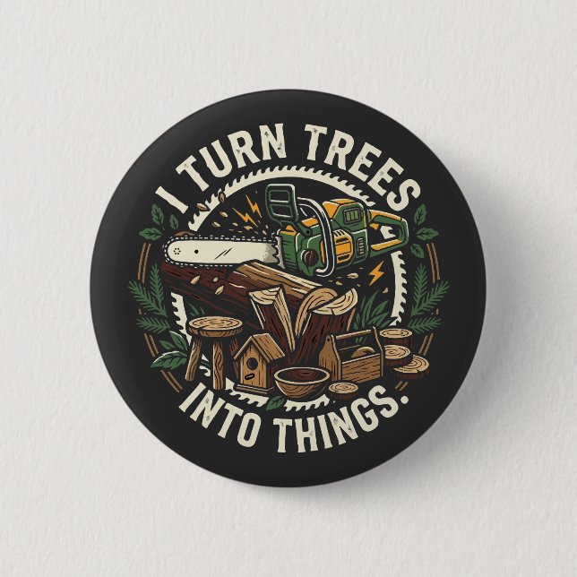 Professioneller Baum-zu-Ding-Umwandler Button (Vorderseite)