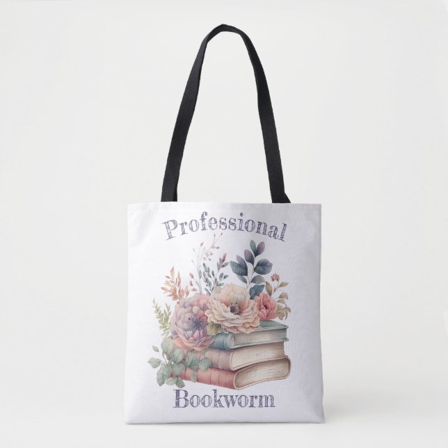 Professioneller Bücherwurm (Vorderseite)