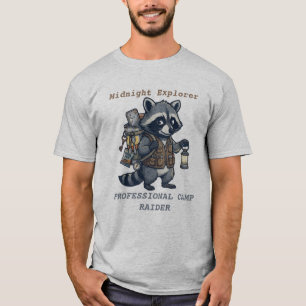 Professioneller Camp-Raider - Mitternachtsforscher T-Shirt