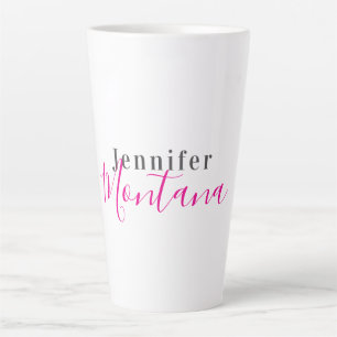 Professioneller eleganter moderner minimalistische milchtasse