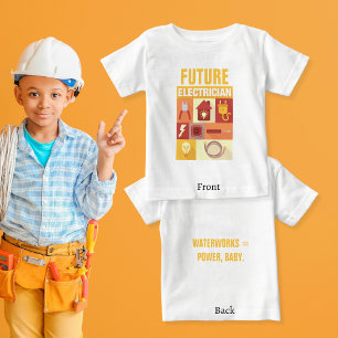 Professioneller Elektriker ikonisch gestaltet Tri-Blend Shirt