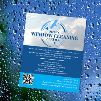 Professioneller FENSTER-Reinigungsservice Individu Flyer
