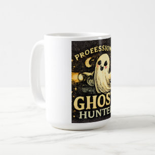 Professioneller Geisterjäger Lustiger Halloween Kaffeetasse