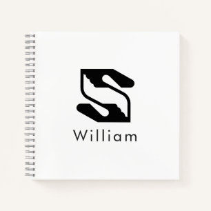 Professioneller Geschäftshandschlag Brief S Notizbuch