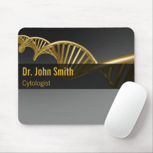Professioneller Gold-DNA-Strang Medizin Luxus Mousepad