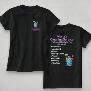 Professioneller Haushaltsreinigungsdienst Frau Sch T-Shirt