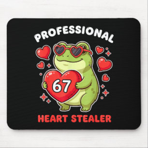 Professioneller Herzensdieb Valentinstag 67 Meme 6 Mousepad
