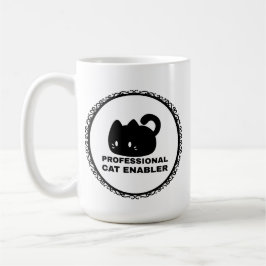 Professioneller Katzenermöglicher Kaffeetasse