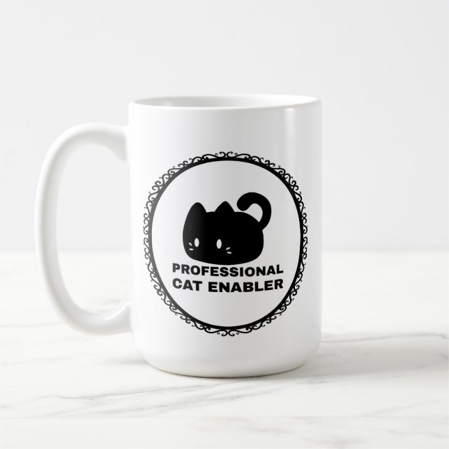 Professioneller Katzenermöglicher Kaffeetasse (Links)
