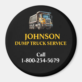 Professioneller Kipper-Service Magnet