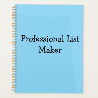 Professioneller Listen-Ersteller Planer