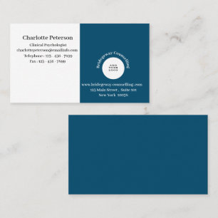 Professioneller Logo-Psychologe & Berater Visitenkarte