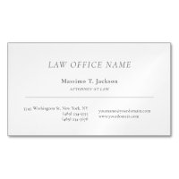 Professioneller minimalistischer Anwalt Rechtsanwa