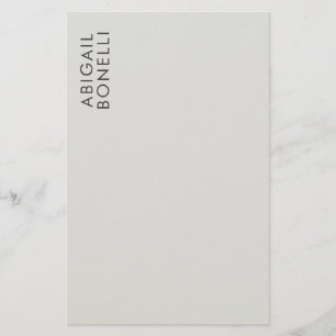 Professioneller minimalistischer moderner einfache briefpapier