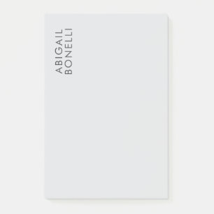 Professioneller minimalistischer moderner einfache post-it klebezettel