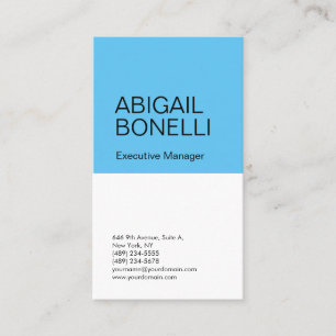 Professioneller minimalistischer moderner einfache visitenkarte