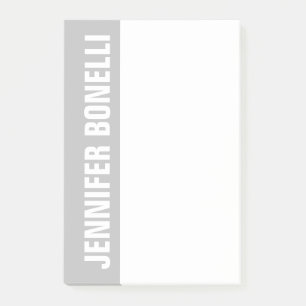 Professioneller minimalistischer moderner, fetter  post-it klebezettel