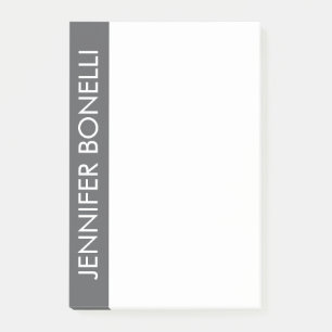 Professioneller minimalistischer moderner, fetter post-it klebezettel