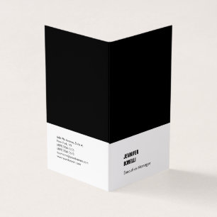 Professioneller minimalistischer moderner Trend Visitenkarten