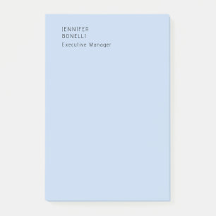 Professioneller minimalistischer moderner trendige post-it klebezettel