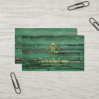 Professioneller moderner Heimwerker für Hausrepara Visitenkarte