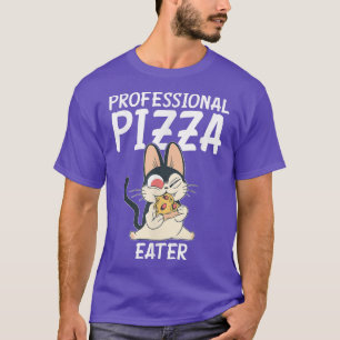 Professioneller Pizzaesser Snack Pizzaliebhaber Pi T-Shirt