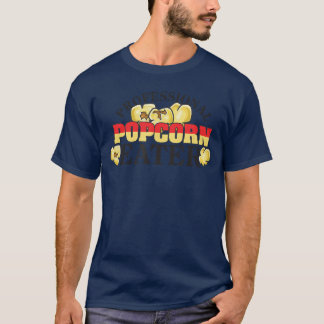 Professioneller Popcorn-Esser Ich liebe Snacks Mov T-Shirt