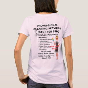Professioneller Reinigungsdienst T-Shirt