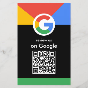 Professioneller Scan, um Google-QR-Code Geschäft z Flyer