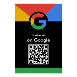 Professioneller Scan, um Google-QR-Code Geschäft z Poster