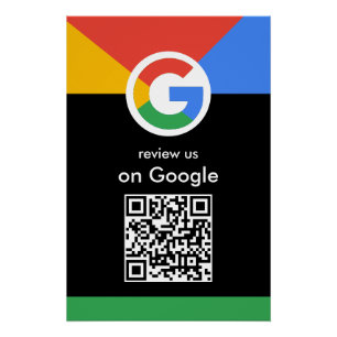 Professioneller Scan, um Google-QR-Code Geschäft z Poster