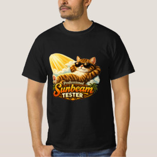 Professioneller Sonnenstrahl-Tester Lustiges Orang T-Shirt