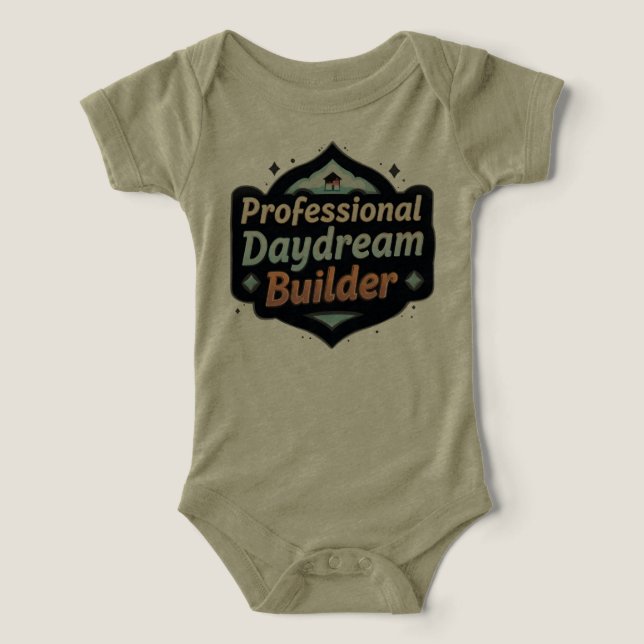 Professioneller Tagträumer Erbauer Lustige Träumer (Design Vorderseite)