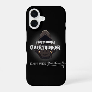 Professioneller Überdenker Lustiger Benutzername iPhone 16 Hülle