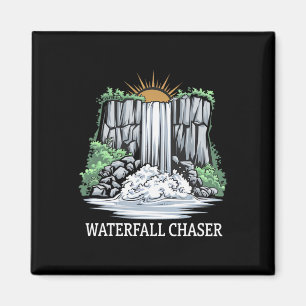 Professioneller Wasserfall-Jäger  Magnet